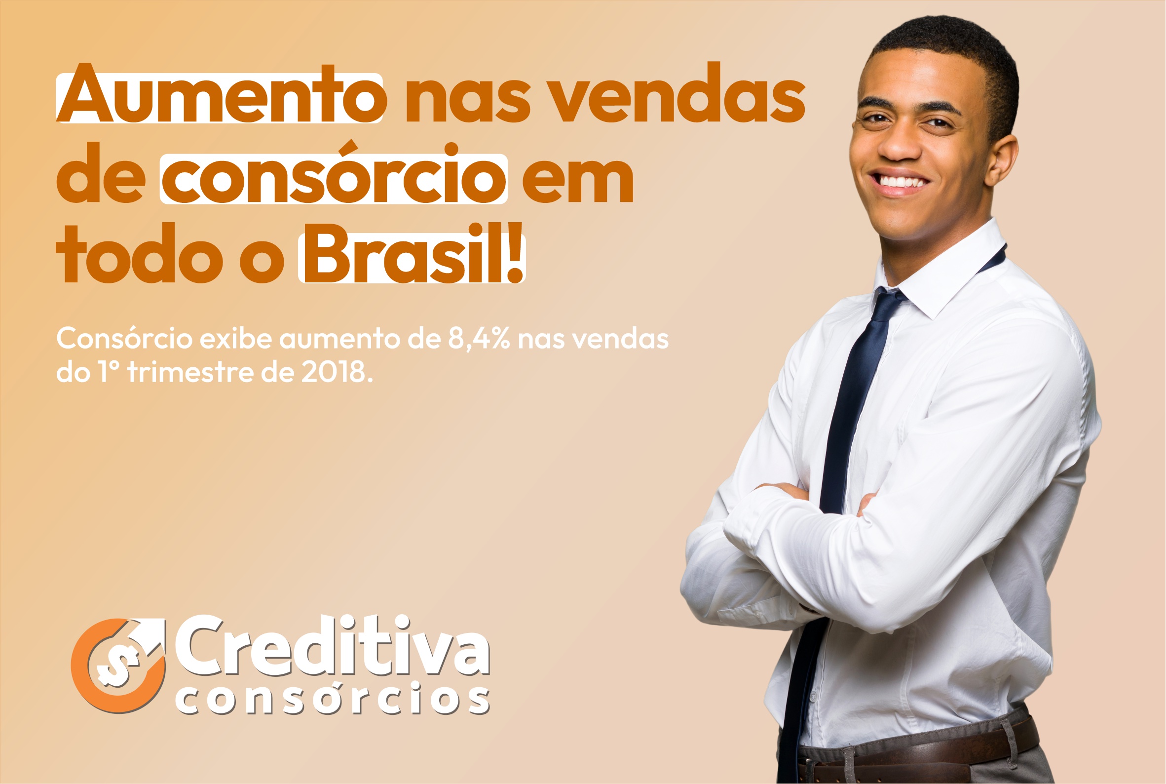 Imagem do card Aumento nas Vendas de Consórcio em todo o Brasil